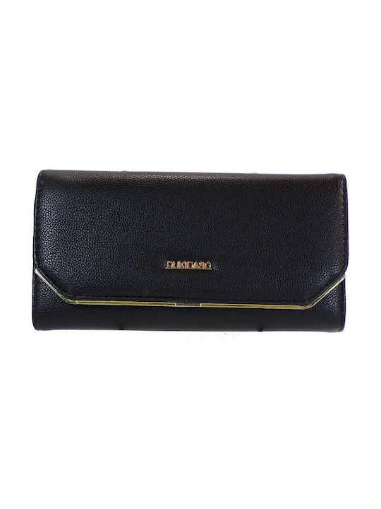 Duki Daso N1773 Large Women's Wallet Black