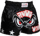 Olympus Sport Shorts Kick/Thai-Boxen Schwarz