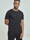 Urban Classics TB168 Men's Short Sleeve T-shirt Black