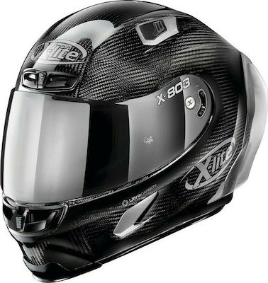 X-Lite X-803 RS Ultra Carbon Silver Edition 44 Motorradhelm Volles Gesicht ECE 22.05 1300gr 61184