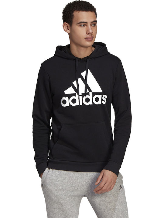 Essentials Sweatshirt With Hood Black
