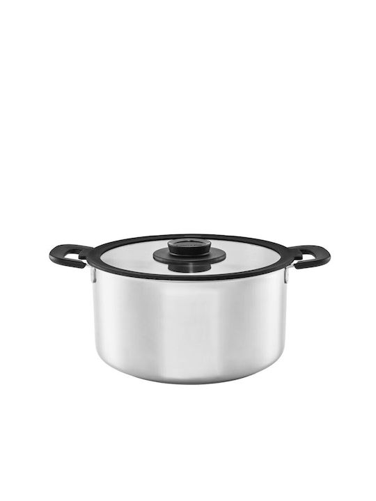 Fiskars Stainless Steel Stockpot 7lt / 27.8cm