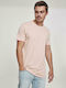 Urban Classics TB638 Men's Short Sleeve T-shirt Light Rose