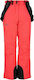 Kilpi Elare JJ0023KI-PNK Kids Dungarees for Ski & Snowboard Pink