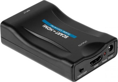 Konverter Scart weiblich zu HDMI weiblich Schwarz (ZLA0110)