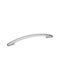 Rollini 673 Handle Furniture made of Zamak Nickel Matte 205mm (Center Distance 160mm) 1pcs