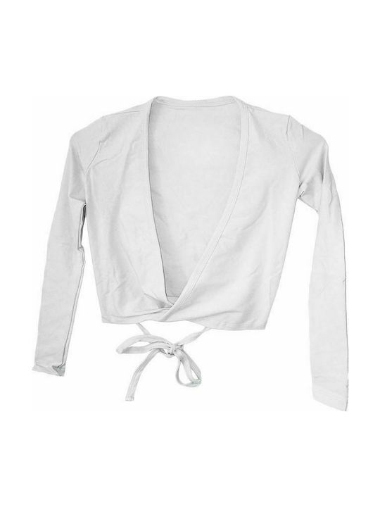 Godance Kids' Dancewear Cruise White Cardigan