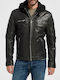 Oakwood 63036 Men's Winter Leather Jacket Black