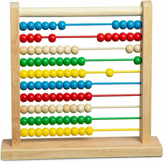 Melissa & Doug Άβακας Αριθμητήριο Abacus made of Wood for 3+ years Years Old