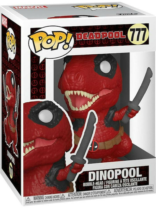 Funko Pop! Movies: Dinopool Bobble-Head