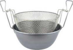 ILSA Stainless Steel Fryer Capacity 8lt with Diameter 36cm.