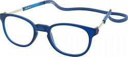 Eyelead Μ101 Reading Glasses +2.00 with Magnet Blue Μ101 M 101 Μ 101