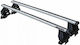 Menabo Aluminum Car Roof Bars 112cm for Suzuki Splash 5D for Cars with Factory Bars Set with Roof Rack Legs Silver