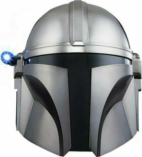 Hasbro Star Wars: Mandalorian Black Series Mandalorian's Electronic Helmet Κράνος Ρέπλικα μήκους 28εκ. σε Κλίμακα 1:1