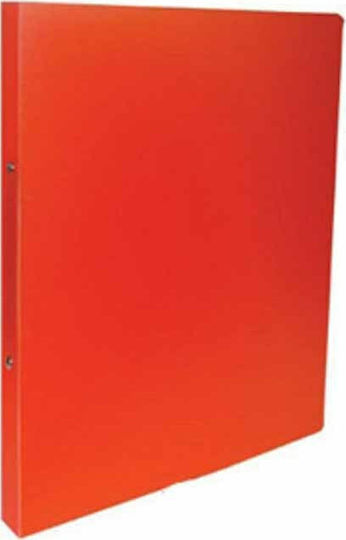 Exas Paper Clipboard with 2 Rings 2/32 for Paper A4 Orange 1pcs