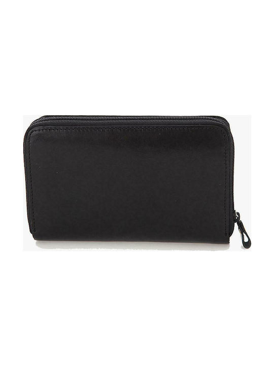 Bartuggi 171-3628 Large Leather Women's Wallet Black 171-3628-black