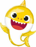 Balloon Foil Baby Shark Yellow