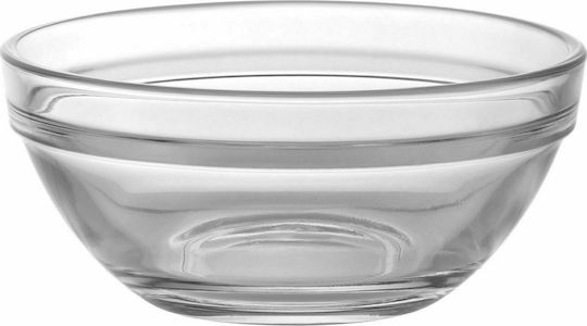 Uniglass Servierschüssel Rund Glas Transparent mit Durchmesser 10.5cm Uniglass Servierschüssel Rund Glas Transparent mit Durchmesser 10.5cm