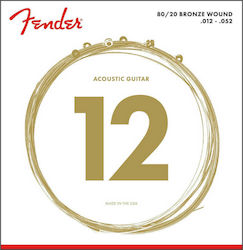 Fender 70L 80/20 Bronze Wound Σετ Χορδών 80/20 Bronze