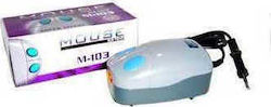 Dophin Mouse M-103 Aquarium Air Pump Single Outlet Dophin Mouse M-103 Aquarium Air Pump Single Outlet