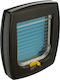 Ferplast Swing 1 Door Dog & Cat 21.5x5x24εκ. made of Plastic in Brown Color 21.5 x 21.5 x 24cm