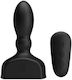 Mr. Play Anal Plug mit kabelloser Funktion und Vibration Black 12cm