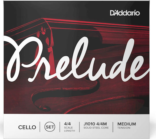 Daddario Prelude Cello Μονές Χορδές Steel Τσέλου 4τμχ