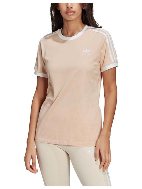 adidas Originals Adicolor 3- Stripes T-Shirt Halo Blush