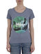 2nd Skin Holidays Coast SSL357-04117 Women's T-shirt Blue