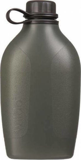 Wildo (Sweden) Explorer Bottle Camping Cooking Utensils Flask with Carabiner 1L Khaki 1000ml