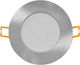 Aca Vera Waterproof Outdoor Ceiling Spot with Integrated LED 5W in Silver Color VERA530RNMN