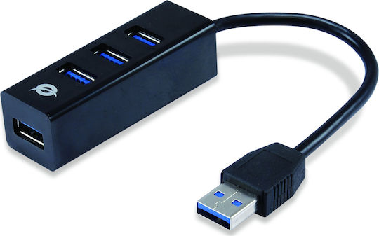 Conceptronic Hub 4 Θυρών USB 3.0 με σύνδεση USB-A / USB-C