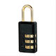 Master Lock 647D Steel Padlock Lengthened Combination Variable Length 30mm 1pcs 647030112