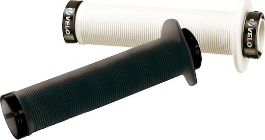 Velo 484040605 BMX Bicycle Handlebar Grips in White Color