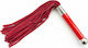 Baile Soft Leather Flogger Μαστίγιο σε Κόκκινο Χρώμα