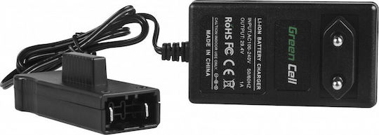 Green Cell Φορτιστής Μπαταριών Εργαλείου 25V Λιθίου