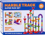 Plastic Construction Toy Marble Track 93pcs