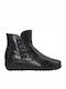 Sabino TC2425 Leather Women's Ankle Boots Platform Black