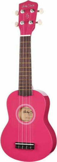 Harley Benton UK-12 Сопрано Укулеле Magenta Pink