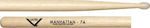 Vater 7A Manhattan Hickory Drumstick with Wooden Ball Head