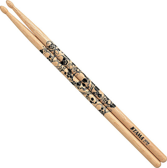 Tama 5A 5A-S Japanese Oak Drumstick with Wooden Drop Head