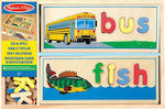 Melissa & Doug Εκπαιδευτικό Παιχνίδι See & Spell από Ξύλο για 4+ Ετών