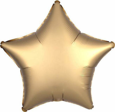 Balloon Foil Birthday-Celebration Star Gold 45cm 538966