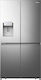 Hisense Side-by-Side Kühlschrank 585Es Total NoFrost H178.5xB91.2xT72.5cm. Inox RQ760N4AIF