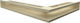 Kratki Corner Fireplace Air Shutter Beige 76.6x54.7x9cm