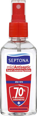 Septona Lotion Καθαρισμού Χεριών με Αλόη Spray 80ml