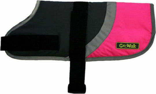 Happypet Go Walk Classic Waterproof Dog Coat Pink 51cm