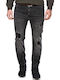 18501-381-08193 Herren Jeanshosen Elastisch Relaxed Fit Schwarz