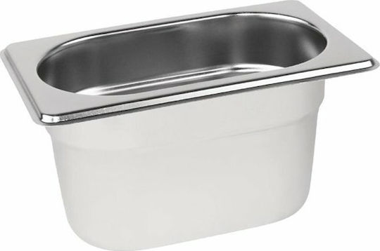 KAPP Gastronorm-Behälter Edelstahl GN1/9 mit Tiefe 100mm