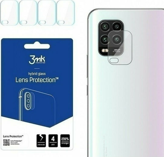 3MK Lens Flexible Glass Προστασία Κάμερας Tempered Glass Διάφανο για το Xiaomi Mi 10 Lite